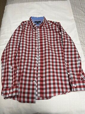 Classic Collection Men's Dress Shirt Multi Color Plaid 16-34/35 No Iron